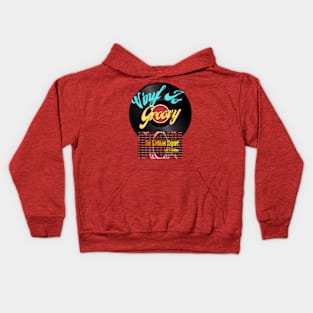 TKR Vinyl Is Groovy Kids Hoodie